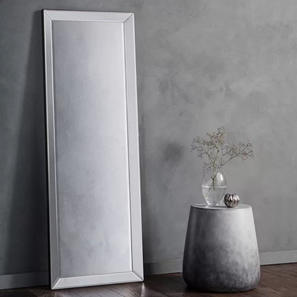 Olivia Full Length Mirror - Silver